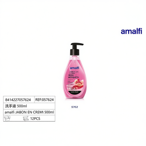 JABÓN EN CREMA DE ROSA MOSQUETA 500ml Jabón Líquido Premium para Manos y Jabón Hidratante para Baño con Ingredientes Herbales - Product Image 2