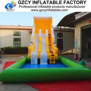 Giant Outdoor Pool <strong>Slides</strong> for Inflatable Water Park,commercial Water <strong>Slide</strong> for Kids - Product Image 4
