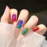 Autocollants pour ongles Felice Fashion 2D, semi-durcis, 100% gel, adhésif puissant, non toxiques, décorations pour manucure