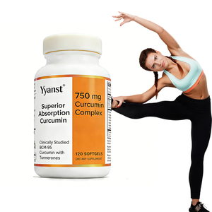 Cápsulas blandas de extracto de aceite de cúrcuma de ALTA CALIDAD que favorecen la salud gastrointestinal y ayudan a aliviar las molestias menstruales en mujeres. - Product Image 1