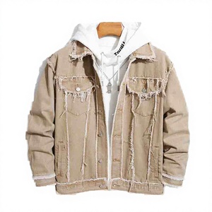 Veste universitaire personnalisée T174 Y6622 pour femme, à manches longues, simple boutonnage, fermeture éclair, avec logo décoratif, respirante et délavée - Product Image 2