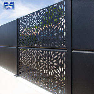 Clôture de jardin avant extérieure coulissante balançoire allée clôture treillis métal dernières conceptions principales décoratives porte en aluminium de <span class=keywords><strong>fer</strong></span> - Product Image 4