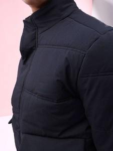 Chaqueta Acolchada para Hombre, Cuello Alto, Repelente al Agua, Ligera, para Viajes, Senderismo y Actividades al Aire Libre - Product Image 3