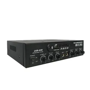 Professional Mini Audio BT Power Mixer Digital Amplifier for MP3 player