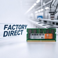 Mémoire RAM SODIMM 16 Go DDR4 2666 MHz 260 broches 2Rx8 pour ordinateur portable ultra-fin, compatible rapide avec Chrome OS, idéale pour le gaming, vente directe usine