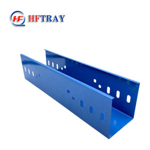 Goulotte de câbles en acier au carbone thermolaqué, ignifuge, sur mesure, 100*50 100*100, pour usage industriel - Product Image 3