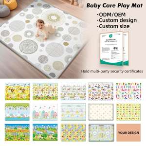 سجادة أطفال مخصصة، بساط لعب قابل للطي، مقاوم للماء وغير سام وصديق للبيئة، مصنوع من الراتنج الرغوي للأطفال الصغار - Product Image 1