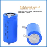 Batterie au lithium rechargeable Weixin 18350 37V pour l'électronique grand public, tondeuses à cheveux, rasoirs électriques, origine Chine -1060