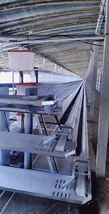 En çok satan 4 katlı 4 kapılar 128 kuşlar kapasiteli galvanizli Q235 çelik tel yumurta katmanlar tavuk kafesleri için kanatlı ev kullanılan örgü - Product Image 6