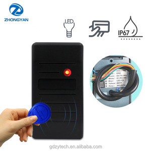 Wiegand 26 34 13,56 МГц NFC Бесконтактный уличный <span class=keywords><strong>RFID</strong></span> ID считыватель карт IP68 настенный водонепроницаемый дверной замок считыватель карт - Product Image 4