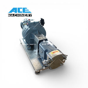 Pompes en acier inoxydable de qualité alimentaire à haute viscosité pour poudres végétales, de palmier, de café, de maïs, de céréales, aliments pour animaux et huiles - Product Image 2