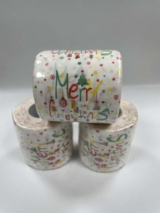Joyeux Noël, rouleau de <span class=keywords><strong>papier</strong></span> <span class=keywords><strong>toilette</strong></span> personnalisé imprimé, <span class=keywords><strong>papier</strong></span> <span class=keywords><strong>toilette</strong></span> de <span class=keywords><strong>blague</strong></span> de Noël, vacances de Noël - Product Image 6