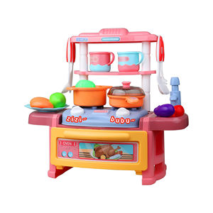 Ensemble de <span class=keywords><strong>cuisine</strong></span> en plastique ABS pour filles - 20 pièces - Jouets de <span class=keywords><strong>cuisine</strong></span> avec musique et lumière - Cadeau d'anniversaire - Product Image 1