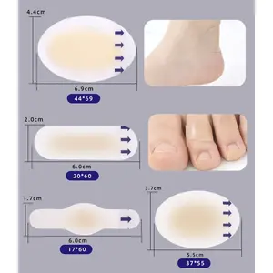 Relief Heel Protector Hydrocolloid Band aids Shoe Gel Cushions Tape Patches Foot Care Skin Blister Plaster with ec certificate