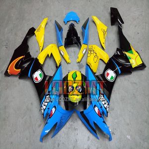 Kit + Tanque para <span class=keywords><strong>HONDA</strong></span> <span class=keywords><strong>CBR125R</strong></span> Negro Brillante CBR125RR CBR 125CC 125R 02 03 04 05 06 67No.2 CBR-125R 2002 2003 2004 2005 2006 Carenado - Product Image 2