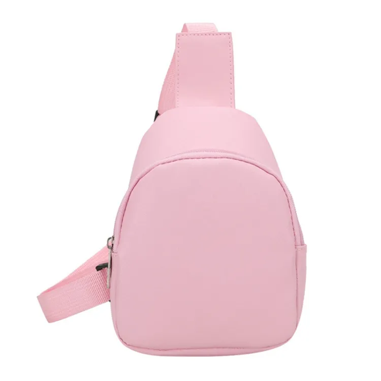 Children Casual Breathable Adjustable Messenger Bag Single-shoulder Coin Chest Bag