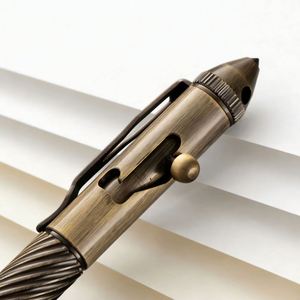 Bolígrafo Táctico de Defensa Personal de Acero de Tungsteno, Bolígrafos de Lujo con Logotipo Personalizado para Regalo - Product Image 2