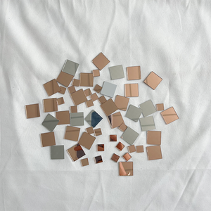 Mosaico de Espejo de Vidrio para Manualidades, Piezas Delgadas Personalizadas al por Mayor, Espejo Autoadhesivo para Kits de Manualidades, Decoración Navideña - Product Image 4