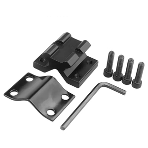 Clip de fixation pour tube rond en aluminium CNC, multicolores, léger, facile à installer, compatible avec la lampe torche Red Dot, accessoire pour activités de plein air - Product Image 2