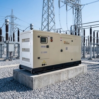400kW 500KVA Automatisch Startender Dieselgenerator 500kVA zum Verkauf mit Super-Schalldämpfung und Offenem Rahmen, Cummins Dieselgenerator