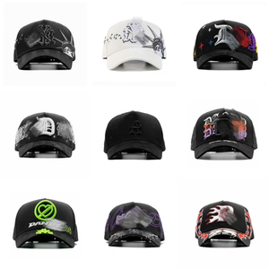 หมวกเบสบอลวินเทจสไตล์ดิสเทรส ปักลาย 3 มิติ ตัวอักษร My Opps แบบ Snapback ปีกหมวกแบบหัก ทรงฮิปฮอป สำหรับวัยรุ่น ใส่ได้ทุกวัน ใช้กลางแจ้งได้ - Product Image 3