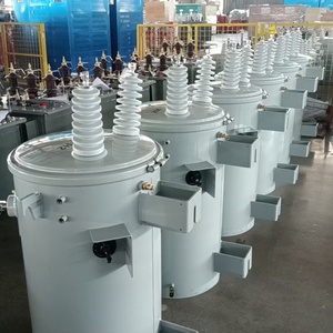 Trasformatore di installazione a palo singolo 15kva 25 Kva 75kva 100 Kva 13.8kv 13.2kv 120v 220v 60hz trasformatore cilindrico a forma di bobina - Product Image 1