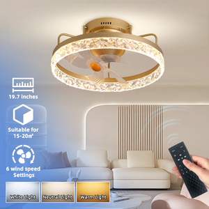 2023 30W luci <span class=keywords><strong>LED</strong></span> <span class=keywords><strong>ventilatore</strong></span> da soffitto Design moderno nordico moderno Design moderno camera da letto da pranzo apparecchio con telecomando motore a corrente continua - Product Image 3