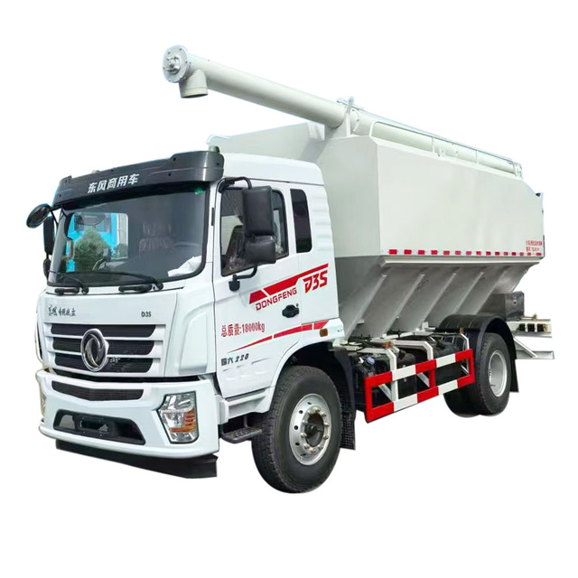 DONGFENG 22 CBM  Bulk Feed Truck   Farm Animal Feed Transporter Bulk Cement Tanks  Bulk Forage