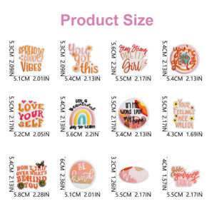 Parches de Fieltro Bordados Termoadhesivos con Letras Inglesas Personalizadas en 3D, para Decoración de Sombreros y Ropa - Product Image 2
