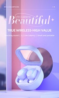 Casque sans fil Bluetooth populaire 2025, sans réduction de bruit, avec étui de charge, casque de jeu intra-auriculaire