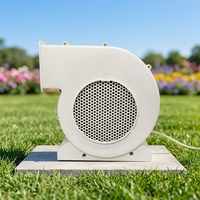 Souffleurs d'air gonflables publicitaires ignifuges à moteur électrique AC 200W-450W, à pression moyenne, avec pales en plastique, personnalisables OEM