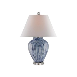 Textured Seashell Encrusted Ceramic Cylinder Coastal Table Lamp | Nautical Beachy <b>Lighting</b> for Seaside Hotel & Vacation Home - Product Image 6