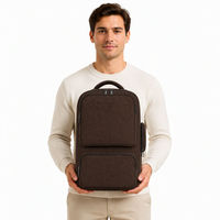 Sac à dos pour ordinateur portable imperméable en polyester, 36-59 L, unisexe, pour le bureau, les voyages