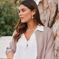 Gemnel 2026 Joyería y Accesorios para Mujer, Chapado en Oro de 14K, Joyería Impermeable, Aretes de Aro Gruesos de Lujo con Dije de Corazón
