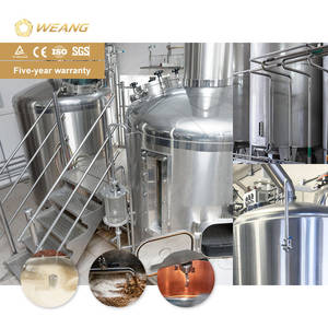 Cuve de mélange mobile sous vide en acier inoxydable pour shampoing et savon liquide avec agitateur - Product Image 1