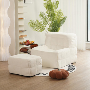 Canapé modulaire en mousse personnalisé, fauteuil pouf carré, canapé-lit multifonctionnel pour la maison, salon, usage adulte et enfant - Product Image 1