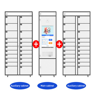 Casiers électroniques intelligents, Casiers express de supermarché d'immeuble de bureaux communautaires, Stations de stockage intelligentes avec mot de passe - Product Image 6