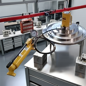 30kn 500kn 100kn Elektronisches hydraulisches Boden feld prüfgerät Platten last platten lager tester - Product Image 3