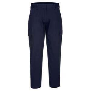 PORTWEST - S233DNR40 Pantalon cargo stretch bleu foncé marine pour femmes-PANTALON DE TRAVAIL EAN 5036108350360 PANTALON DE TRAVAIL CARGO - Product Image 1