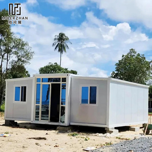 Maison modulaire préfabriquée flexible et extensible de 20 pieds/40 pieds, 2 à 3 chambres, maison portable pour location de vacances et appartement pour grand-mère - Product Image 2