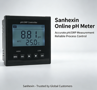 Contrôleur de pH industriel en ligne, testeur de pH, pH-mètre avec écran LCD, prix d'usine, pH-mètre EC TDS 4-20 mA RS485