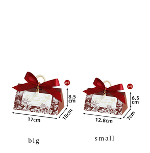 Csmd Trung Quốc Các Nhà Sản Xuất Sẵn Sàng Để Tàu Bán Sỉ Hình Vuông Giá Rẻ Giá DIY Ủng Hộ Bao Bì Kẹo Đỏ Hộp Giấy Cho Đảng - Product Image 2