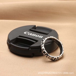 Skeleton Skull <b>Ring</b> Men's Retro Silver Stainless Steel Punk Jewelry Gift <b>Finger</b> <b>Ring</b> - Product Image 5