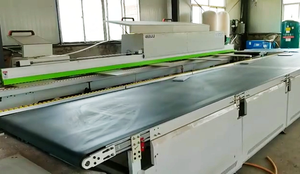 ماكينة ربط الحواف بلوحة الحزام الناقل ، ماكينة ربط الحواف لألواح خشب MDF أوتوماتيكية بالكامل ، ماكينة ربط الحواف من كلوريد البولي فينيل - Product Image 5