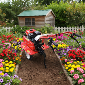 JINKE Gasoline-Powered Compact Garden Tiller <b>Cultivator</b> High Productivity 1-Year Warranty for Farm Use Greenhouse Orchard Dry - Product Image 1
