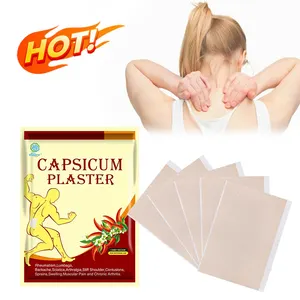 OEM Factory herbal capsicum rheumatism plaster knee arthritis pain relief patch CE approved muscle back pain relief Plaster