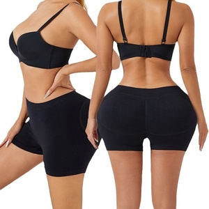 En gros, Pantalon gainant pour femme à maintien ferme, effet ventre plat, dos sculptant, taille basse, en maille ajustée, avec rembourrage fessier et effet rehausseur de fesses - Product Image 5