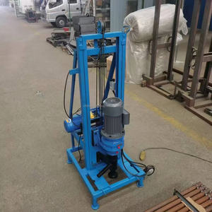Harga pabrik hidrolik gerak truk tumpuk dipasang Borehole pemadat tumpukan inti putar portabel air bor sumur Rig pengeboran - Product Image 5