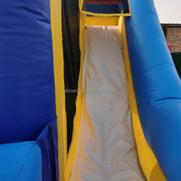 Commercial extérieur grand cavalier gonflable Trampoline enfants adulte videur château gonflable rebond maison sautant avec ventilateur
