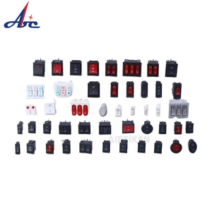 Nút Màu Đỏ ON-OFF <span class=keywords><strong>4</strong></span> pin dpst thuyền Rocker chuyển 16A/250V 20A/125V AC bảng điều chỉnh gắn Rocker chuyển ô tô Rocker Thiết bị chuyển mạch - Product Image 2
